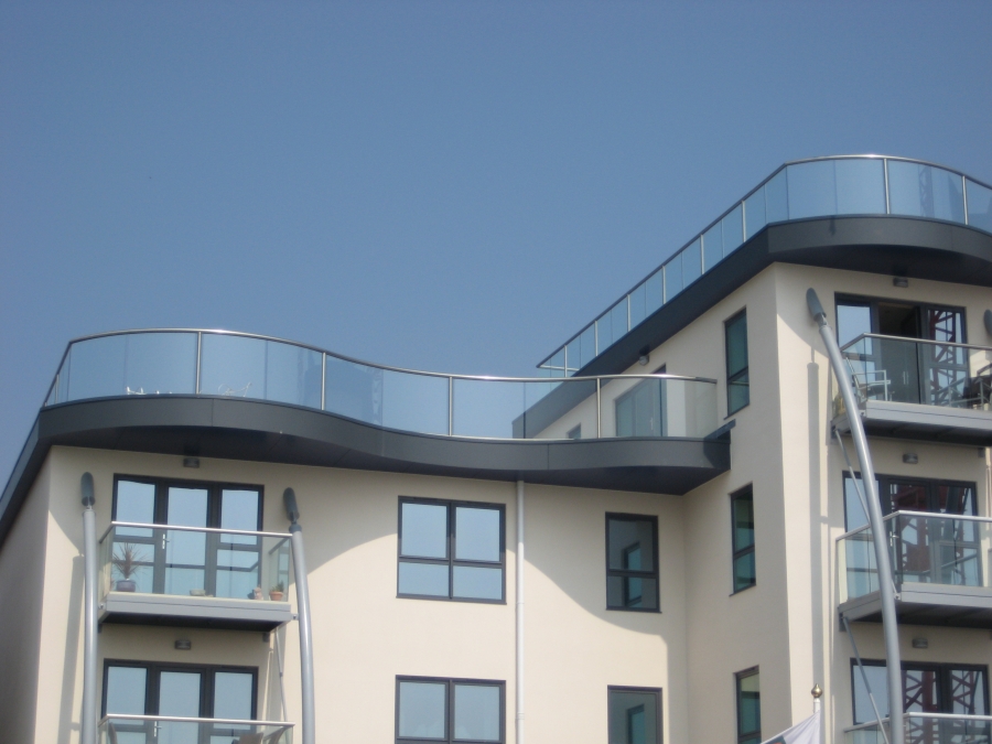 glass balconies