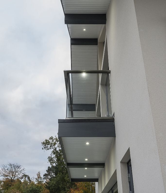 glass balconies