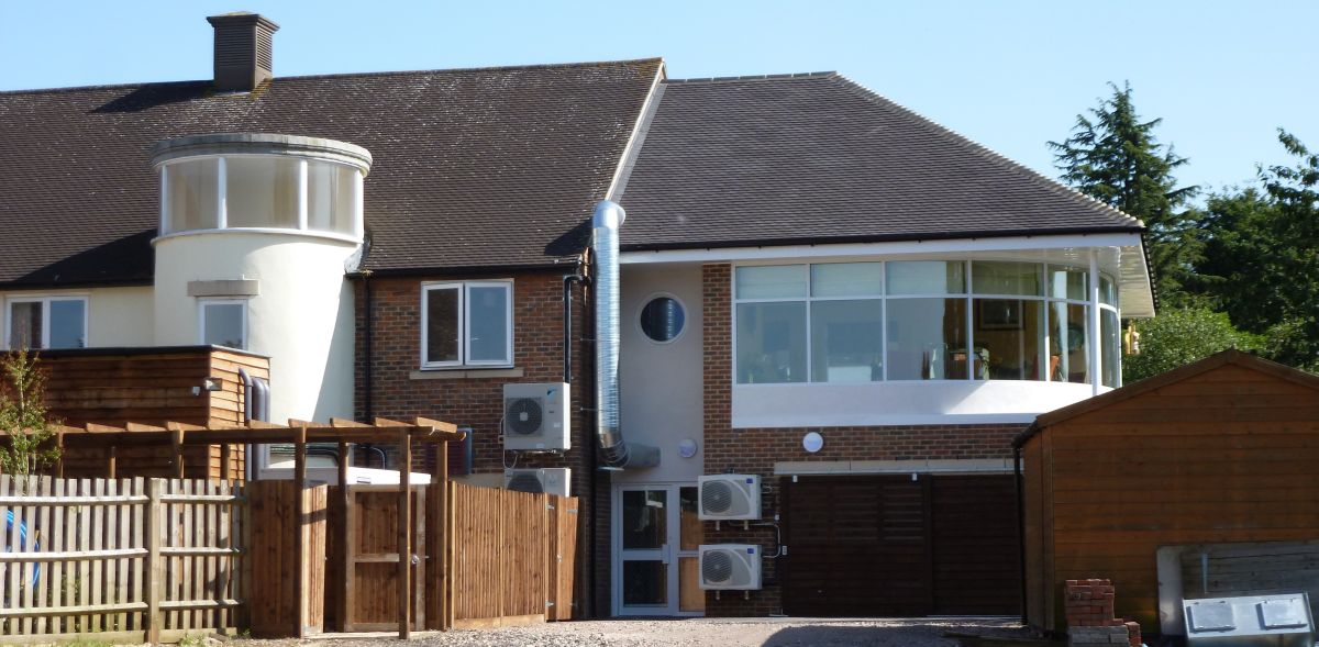 curved glass windows and doors