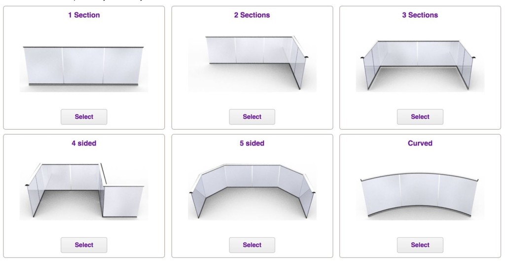 kit for glass balustrade