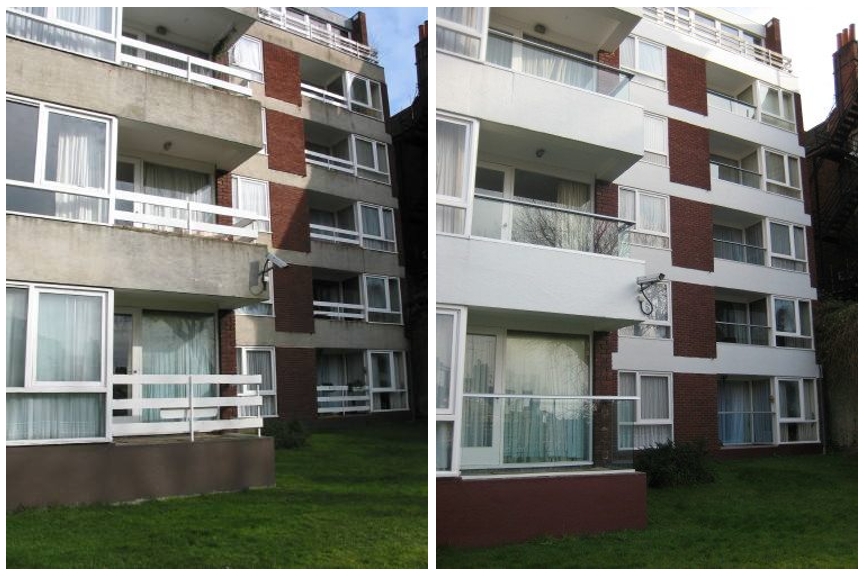 retrofitting balconies before and after