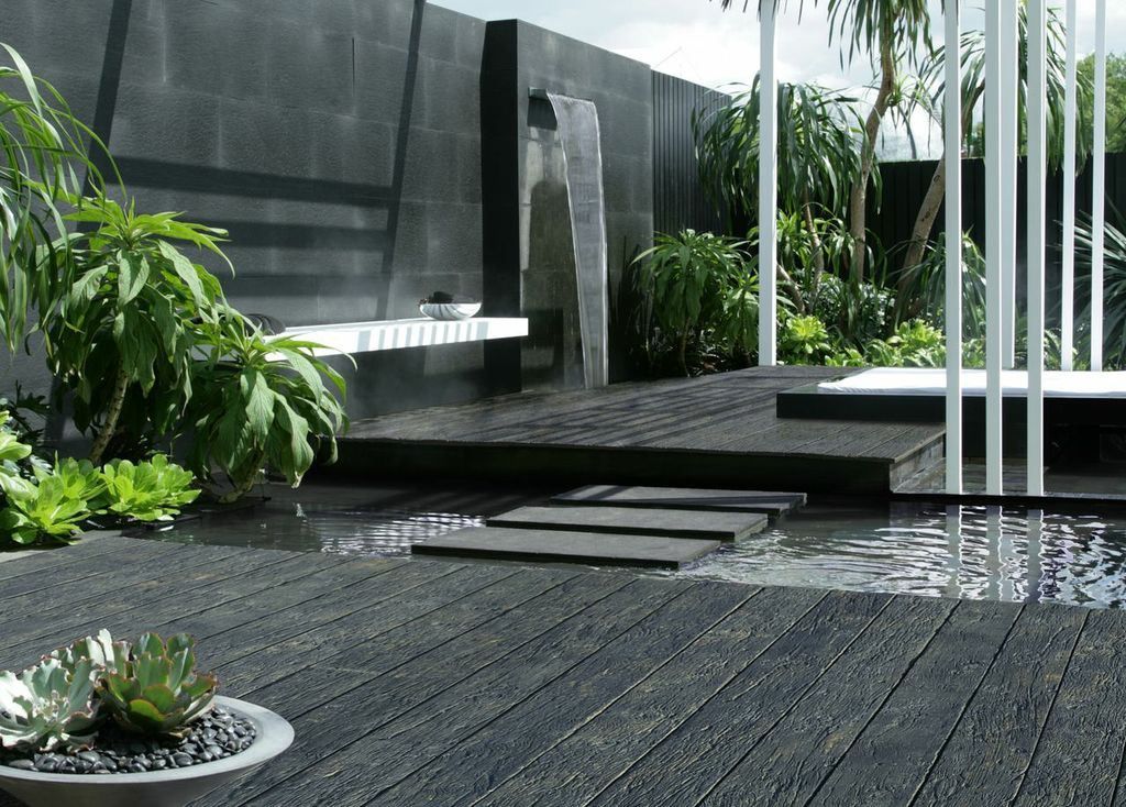 Carbonised Composite Decking