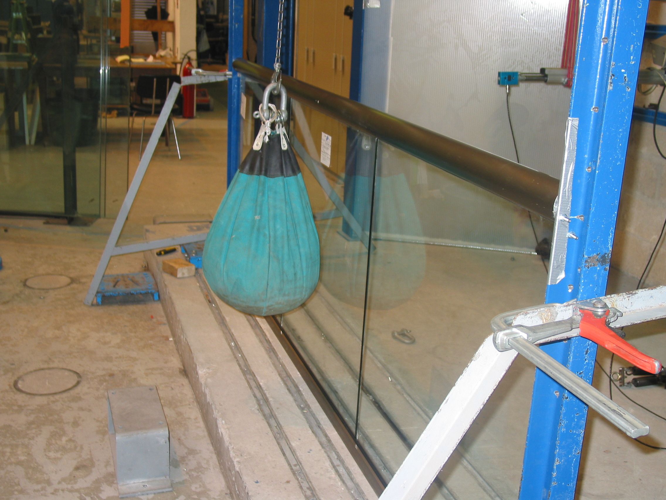 Inpact Testing on Glass and Balustrade