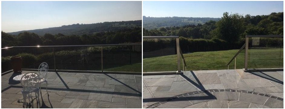 Aerofoil and Orbit Glass Balustrades, East Sussex