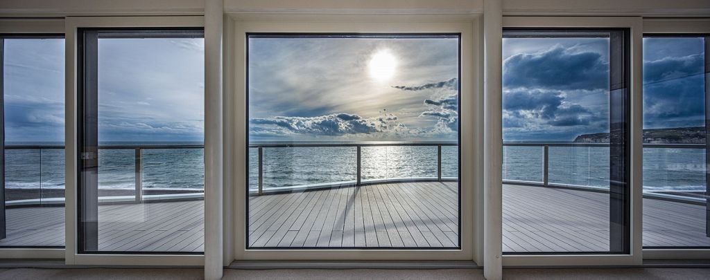 Curved Glass Balcony