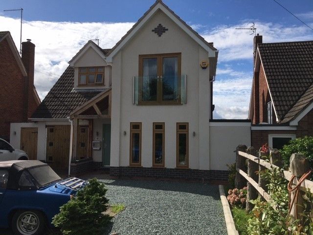 Frameless Juliet Balcony in Worcestershire